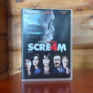 2011 Scream 4, SCRE4M, DVD